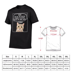 T-shirt photo personnalisé-chien chat continue de vous regarder