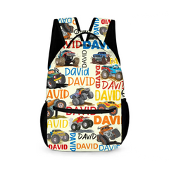 Truck Car Personalized Name Custom Backpacks - Opening Season Gift for Kids