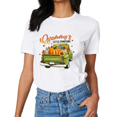 Personalized Custom Little Pumpkins Unisex T-Shirt - Halloween Gift