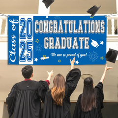 Personalized Banner Class of 2025 - Congratulations Graduate
