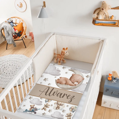 Couverture personnalisée pour bébé avec nom - Meilleur cadeau pour bébé