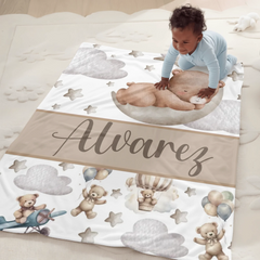 Fleece blanket_Model