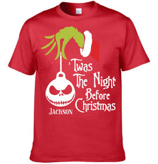 Twas The Night Before Christmas Customized Clothing - Personalized Name - Christmas Gift