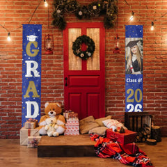 Personalized Custom 1 Photo Graduation Door Banner Party Decorations
