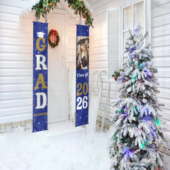 Personalized Custom 1 Photo Graduation Door Banner Party Decorations