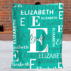 Customized Blanket | Multiple Colors Available - Personalized Name - Uniquely Special Gift