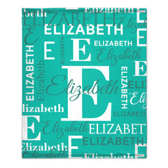 Customized Blanket | Multiple Colors Available - Personalized Name - Uniquely Special Gift