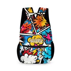 Explosive Graffiti Name Custom Backpack