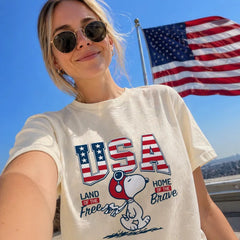 Comfort Colors USA Land Of The Free T-Shirt