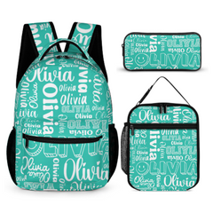 Personalized Custom Name Backpack - Gifts For Family
