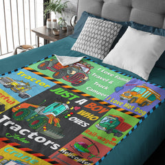 Just A Boy Who Loves Tractors - Gifts For Kids