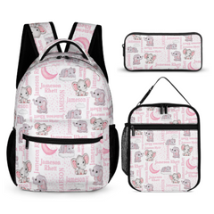 Personalized Custom Elephant Stars Baby Backpack