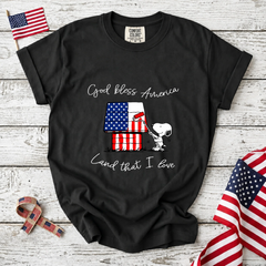 Comfort Colors God Bless America T-Shirt