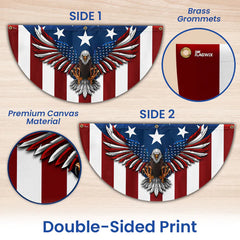 Flagwix American Flag - Veterans Day Flag, Eagle with the American Flag