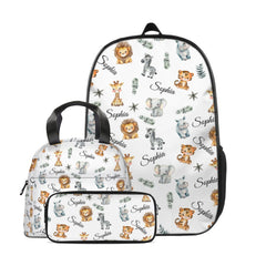 Friends Of The Forest Name Custom Backpack - Gift For Kids