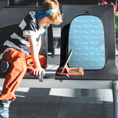 Personalized Name Backpack for Family Kids Friends