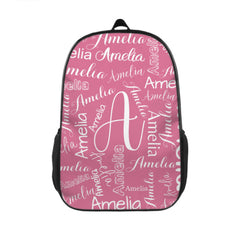 Personalized Name Custom Backpack - Christmas Gifts, Birthday Gifts