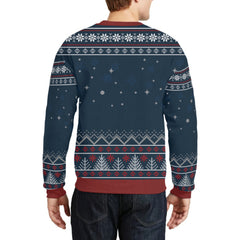 Pet Bless You This Christmas - Sweat-shirt moche personnalisé pour chien et chat