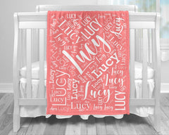 Personalized Name Customized Soft Blanket