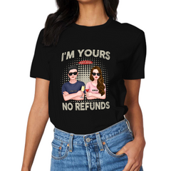 I'm Yours Est - Personalized Shirt - Anniversary Valentine's Day Gift For Couples, Husband, Wife, Boyfriend And Girlfriend