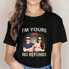 I'm Yours Est - Personalized Shirt - Anniversary Valentine's Day Gift For Couples, Husband, Wife, Boyfriend And Girlfriend