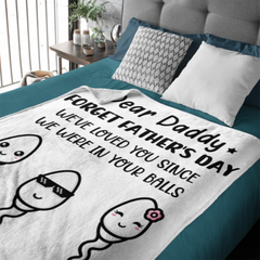 Greatest Dad Ever - Couverture personnalisée personnalisée pour la famille - Fête des pères, cadeau d'anniversaire pour papa 