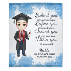 Class Of 2023 Graduation Custom Blanket - Lovscape