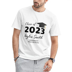 Class of 2023 Graduation Custom Name School T-Shirts - Graduation Gifts - lovscape