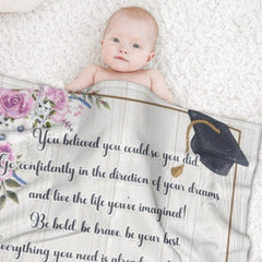 Class of 2023 Name Custom Blanket-Graduation Gift - Lovscape