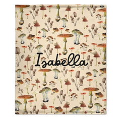 Custom Name Vintage Mushroom Collage - Gifts for Family - Lovscape