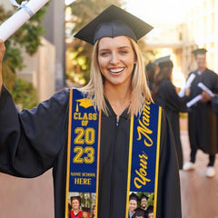 Customized Graduation 2023 Custom Graduation Stole - Graduation Gift - Lovscape
