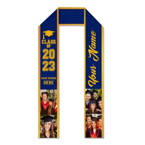 Customized Graduation 2023 Custom Graduation Stole - Graduation Gift - Lovscape