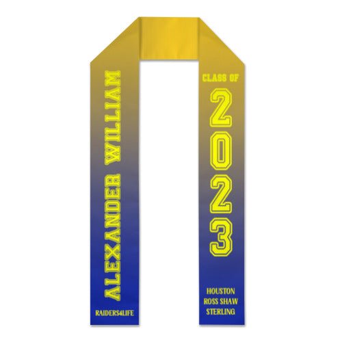 Customized Graduation 2023 Custom Graduation Stole - Graduation Gifts - Lovscape