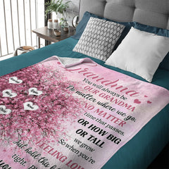 Nous ne serons jamais séparés grand-mère - Couverture personnalisée - Cadeau d'anniversaire de la fête des mères pour maman, grand-mère, nana 