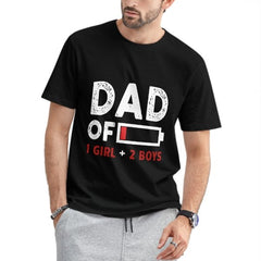 Dad Of The Boys And Girls - Gift for Dad, Personalized Unisex T-Shirt - lovscape