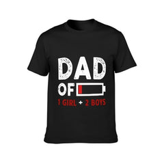 Dad Of The Boys And Girls - Gift for Dad, Personalized Unisex T-Shirt - lovscape