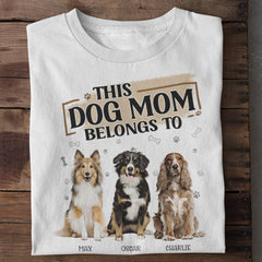 You Belong To Me - Dog Personalized Custom Unisex T-shirt - Father's Day, Gift For Pet Owners, Pet Lovers