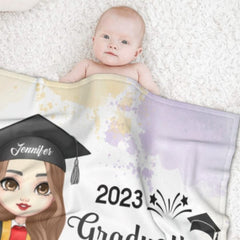 Graduation Squad 2023 - Personalized Blanket - Lovscape