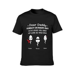 Greatest Dad Ever - Family Personalized Custom Unisex T-shirt - Father's Day, Birthday Gift For Dad - lovscape
