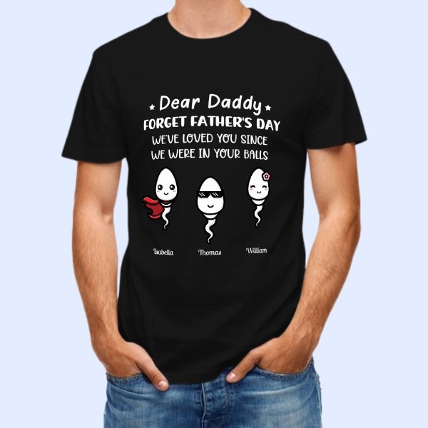 Greatest Dad Ever - Family Personalized Custom Unisex T-shirt - Father's Day, Birthday Gift For Dad - lovscape