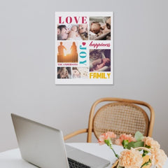 Love Happiness Joy Famliy Custom Photo canva - Lovscape