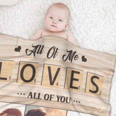 Loved You Then, Love You Still, Always Have, Always Will - Upload Image, Gift For Couples, Husband Wife - Personalized Blanket - Lovscape