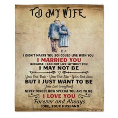 Never Forget How Special You Are To Me - Couple Blanket - New Arrival, Christmas Gift For Wife From Husband - Lovscape