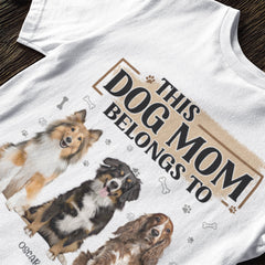 You Belong To Me - Dog Personalized Custom Unisex T-shirt - Father's Day, Gift For Pet Owners, Pet Lovers
