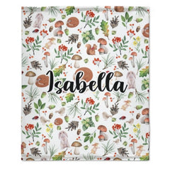 Vintage Forest Custom Name Blanket - Gifts for Baby - Lovscape