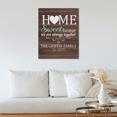 You Are Home Canvas - Lovscape