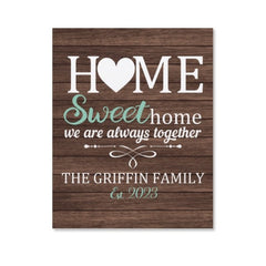 You Are Home Canvas - Lovscape
