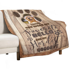 You Would Have Lived Forever - Personalized Blanket - Upload Image, Gift For Pet Lovers - Lovscape