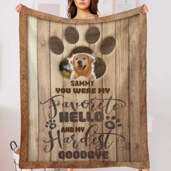 You Would Have Lived Forever - Personalized Blanket - Upload Image, Gift For Pet Lovers - Lovscape