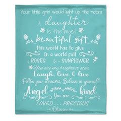 Your Little Grin Would Light Up The Room - Family Blanket - New Arrival, Christmas Gift For Daughter - Lovscape
